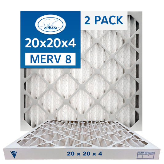 Air Bear 20x20x4 Pleated Air Filter